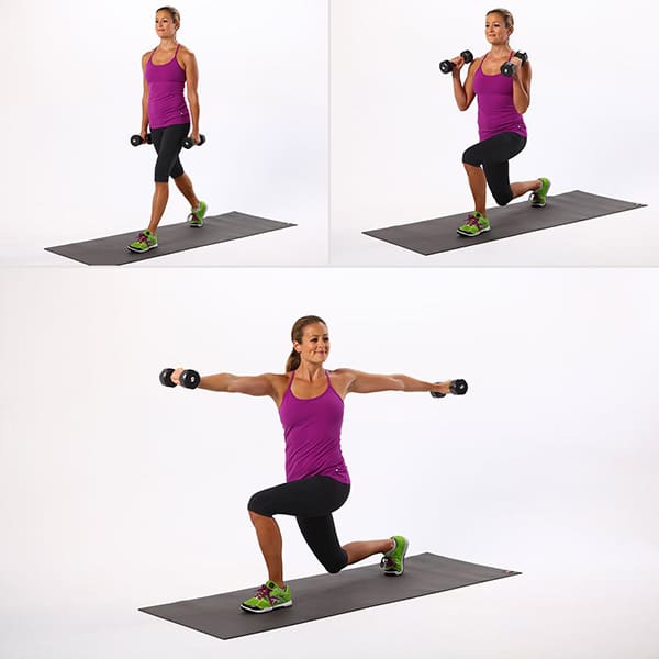 Lunges with a Twist