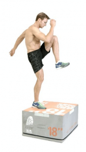 Step-up with Knee Raises 2