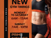 Prime Fitness Hours