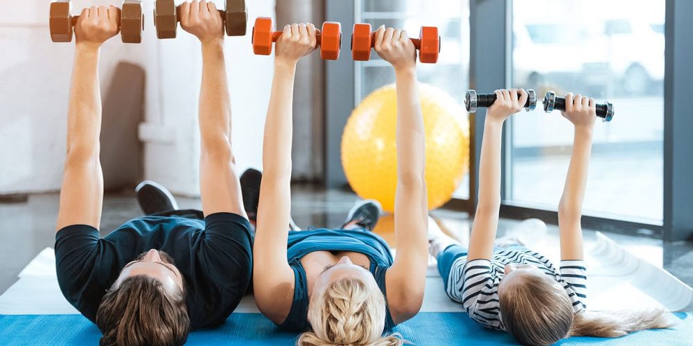 Some ideas of workout with kids
