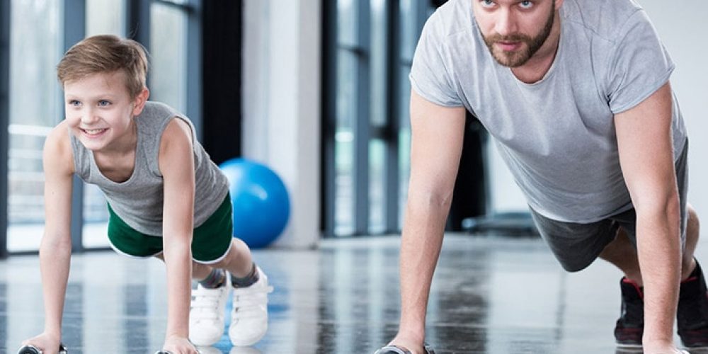 At what age can kids start strengthening workout?