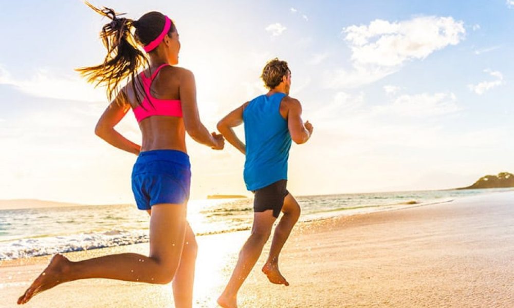 Beach workout