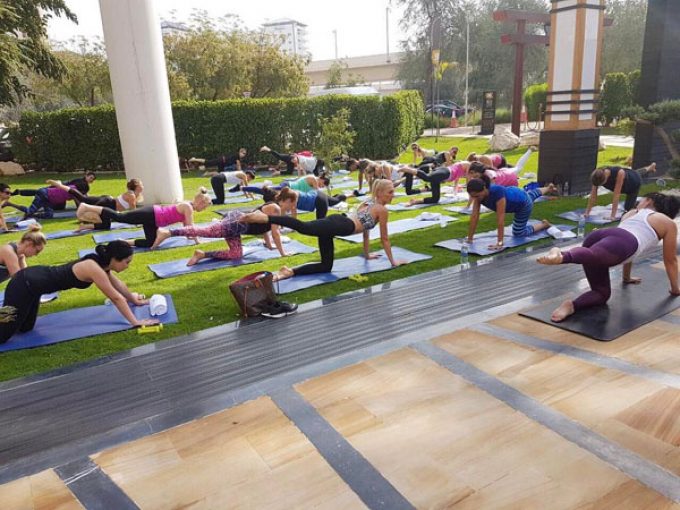 Outside training - Yoga La Vie