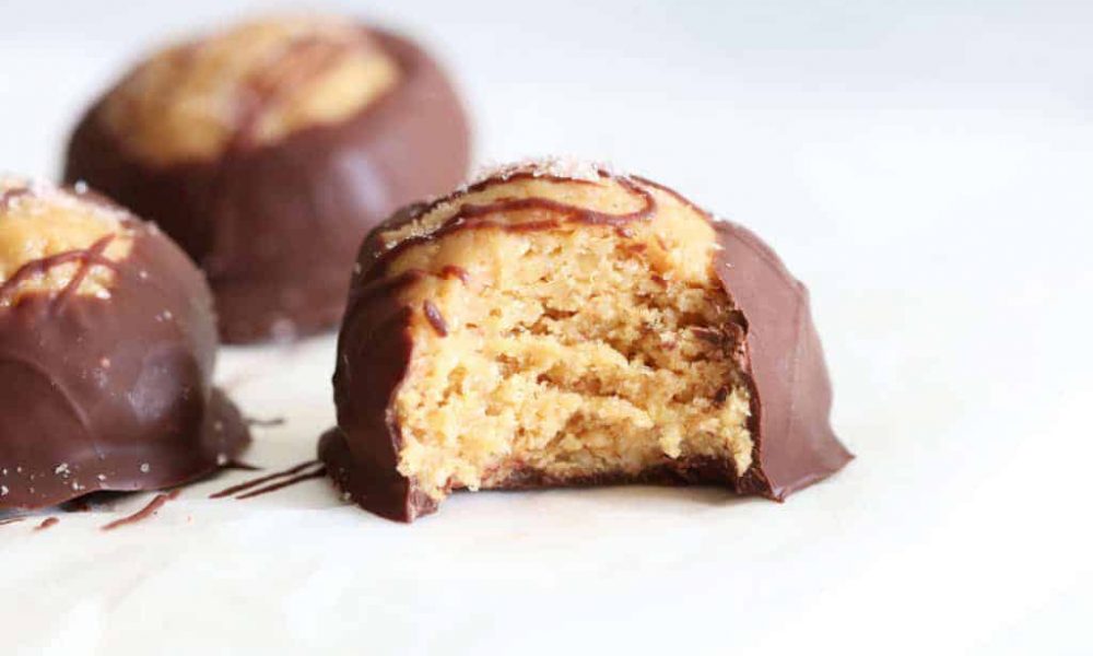 Peanut Butter balls snack post workout